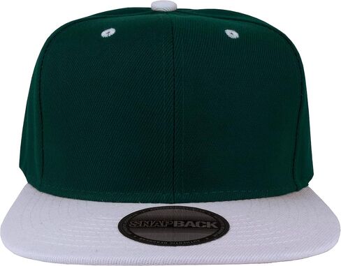 قبعات Gelante Snapback للرجال - قبعة بيسبول ذات حافة مسطحة - سادة فارغة وقابلة للتعديل in Kuwait