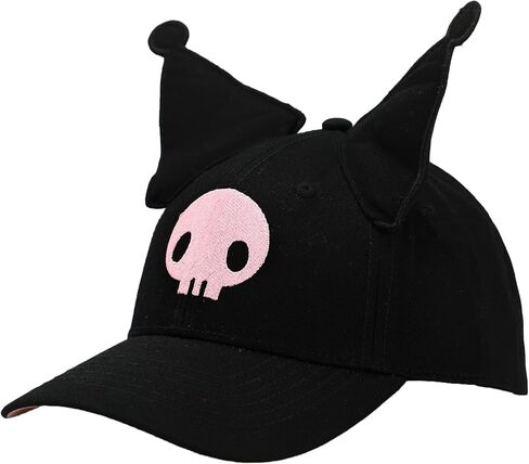 My Melody Kuromi Inspired Black Traditional Adjustable Cosplay Hat in Saudi Arabia