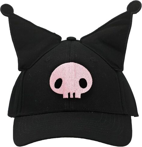 My Melody Kuromi Inspired Black Traditional Adjustable Cosplay Hat in Saudi Arabia