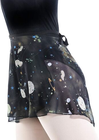 Dance Favourite Ballet Chiffon Wrap Skirts for Women Short and Girls in Kuwait