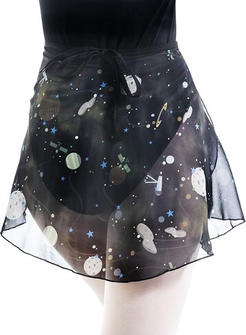 Dance Favourite Ballet Chiffon Wrap Skirts for Women Short and Girls in Kuwait