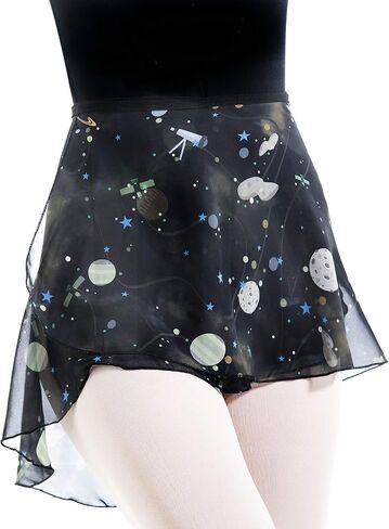 Dance Favourite Ballet Chiffon Wrap Skirts for Women Short and Girls in Kuwait