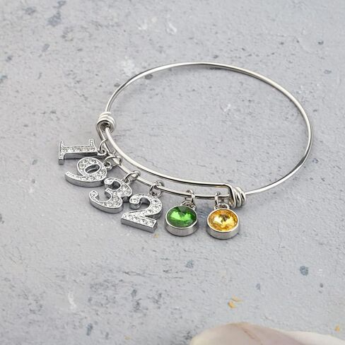 SEIRAA Chi Eta Sorority Gifts Chi Phi Nursing Sorority Jewelry 1932 Greek Sorority XHO Charms Bracelet in Kuwait