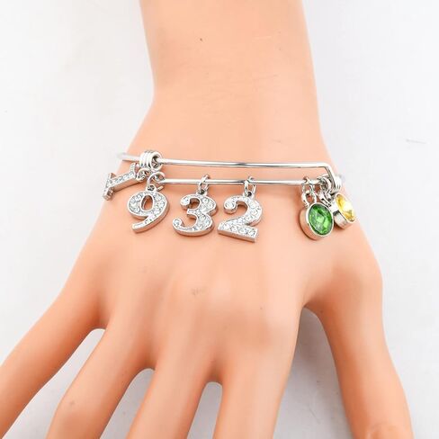 SEIRAA Chi Eta Sorority Gifts Chi Phi Nursing Sorority Jewelry 1932 Greek Sorority XHO Charms Bracelet in Kuwait