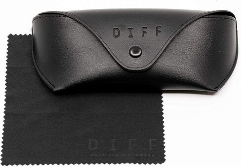 DIFF Bella Designer Square Oversized Sunglasses for Women UV400 Protection, Tortoise trendy fashion colors in Kuwait