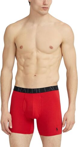 POLO RALPH LAUREN mens Classic Fit Stretch Boxer Brief 3-pack in Saudi Arabia