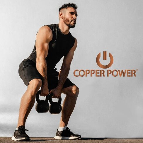 Copper Power Mens Performance Boxer Briefs - Breathable Comfortable Underwear for Men Pack, Moisture Wicking Mens Underwear in Kuwait