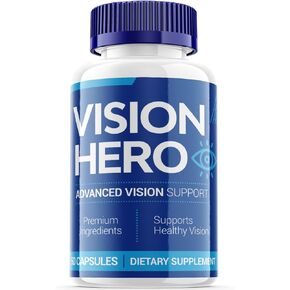 فيجن هيرو، مكمل فيجن هيرو للعين، فيتامينات فيجن هيرو للعين - كبسولات فيجن هيرو فيجن ذات التركيبة المتقدمة - تركيبة دعم العين فيجن هيرو، فيجن هيرو لصحة العين (60 كبسولة) in Kuwait