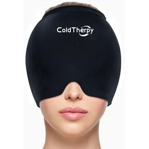 غطاء تخفيف الصداع النصفي من ColdTherpy، غطاء علاج ساخن وبارد، قبعة تخفيف الصداع للصداع النصفي، غلاف رأس جل الثلج عديم الرائحة، قناع حزمة باردة لغطاء الصداع، ضغط بارد هدية تخفيف الصداع النصفي للتوتر in Kuwait