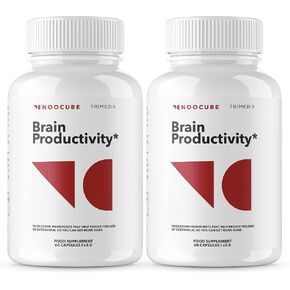 Trimedix (عبوتان) Noocube - لمدة 60 يومًا، Noocube Brain، حبوب Noocube، كبسولات Noocube، إنتاجية Noocube Brain. in Kuwait