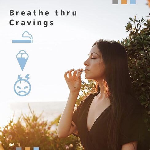 Anxiety Necklace Breathing Premium Design - Silent, Stunning Look, Strong Chain - Breathing Necklace for Breathwork, Anxiety Breathing Tool, Stress Relief in Saudi Arabia
