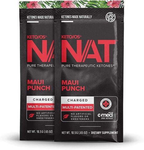 مكملات PRÜVIT Keto//OS NAT® Tru Passion Keto - مشحونة - كيتونات خارجية - مكمل الكيتون لأملاح BHB لتعزيز طاقة التمرين للرجال والنساء (20 قطعة) in Kuwait