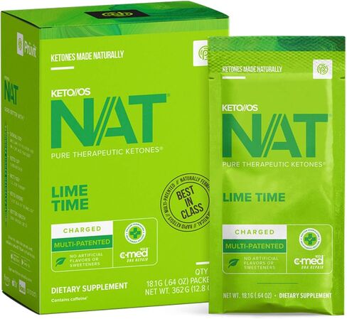 PRÜVIT Keto//OS NAT® Tru Passion Keto Supplements – Caffeine Free - Exogenous Ketones - BHB Salts Ketogenic Supplement for Workout Energy Boost for Men and Women (20 Count) in Kuwait