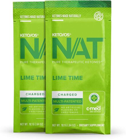 PRÜVIT Keto//OS NAT® Tru Passion Keto Supplements – Caffeine Free - Exogenous Ketones - BHB Salts Ketogenic Supplement for Workout Energy Boost for Men and Women (20 Count) in Kuwait