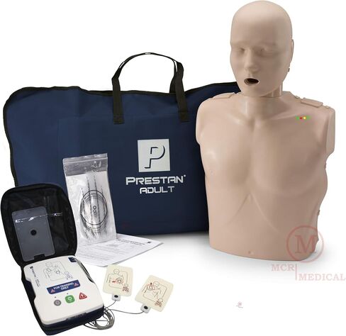 PRESTAN CPR Adult Manikin with Feedback Prestan UltraTrainer, and MCR Accessories in Saudi Arabia