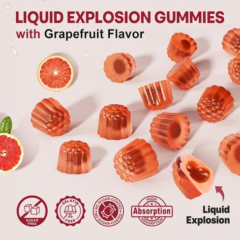 Sugar Free Maca Root Filled Gummies 2000mg for Women & Men with Ashwagandha, Tribulus Terrestris, Rhodiola, Panax Ginseng, L Arginine & L Tyrosine for Natural Energy, Mood & Immune Support - Vegan in Kuwait