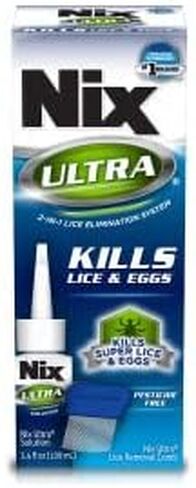 Nix Ultra 2-in-1 Lice Treatment - 3.4 oz, Pack of 2 in Kuwait