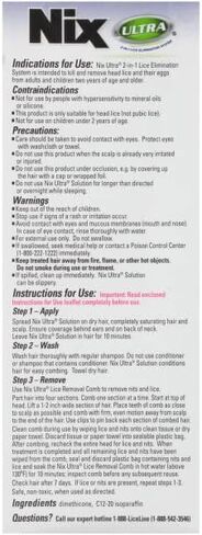 Nix Ultra 2-in-1 Lice Treatment - 3.4 oz, Pack of 2 in Kuwait
