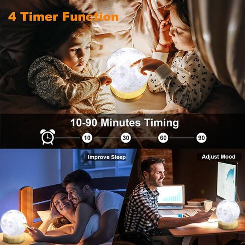 Doraubia Light Therapy Lamp,10000 Lux Sun Lamp with 3 Color Temperatures,Adjustable Brightness,Timer & Memory Function, Happy Daylight Lamp，Full Spectrum Light with Remote Control for Home, Office in Kuwait