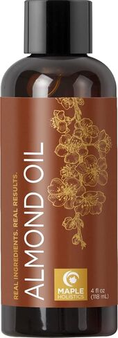 زيت اللوز الحلو المعصور على البارد - زيت اللوز الحلو النقي للعناية بالبشرة وزيت الجسم المرطب للرجال والنساء - زيت ناقل لخلط الزيوت العطرية لخلط الشعر والبشرة والأظافر ومنتجات التجميل DIY 16oz in Kuwait