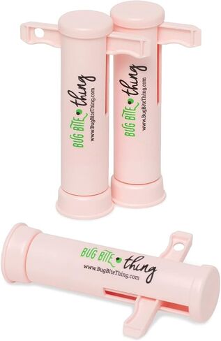 BUG BITE THING Suction Tool - Bug Bites and Bee/Wasp Stings, Natural Insect Bite Relief, 2-Pack, Pink in Kuwait