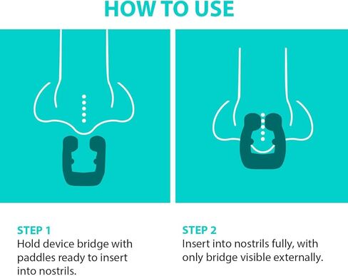 Anti Snoring Devices, Silicone Magnetic Snore Stopper, Anti Snoring Nose Clip, The Professional Stop Snoring Solution for Men and Women, 4pcs in Kuwait