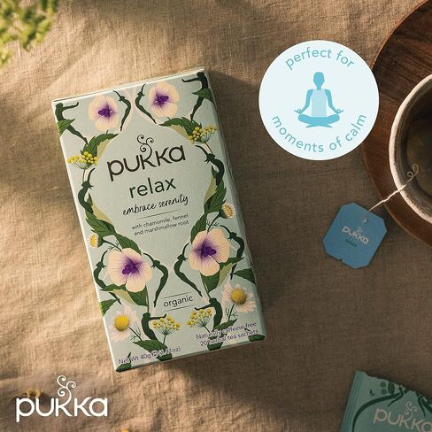 Pukka Organic Teas, Relax, 20 Count in Saudi Arabia