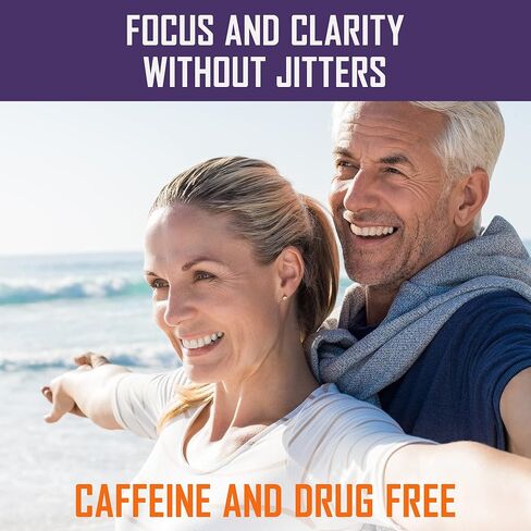 مكمل التركيز Prime ZenNutri Focus للبالغين | ملحق منشط الذهن لتعزيز الدماغ | مكملات الدماغ للذاكرة والتركيز | ملحق دعم الدماغ نوتروبيكس | مكملات ضباب الدماغ - عدد 60 in Kuwait