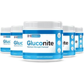 (5 عبوات) مسحوق غلوكونيت تركيبة متقدمة ذات قوة إضافية من مزيج غلوكونات الشاي in Kuwait