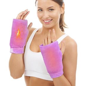 tolaccea قفازات العلاج الميكروويف لتخفيف آلام اليدين، قفازات تدفئة اليد الرطبة للحرارة لتصلب اليد، وجع، التهاب المفاصل، إصبع الزناد، التهاب الأوتار، نفق الرسغ in Kuwait