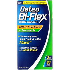 Osteo Bi-Flex Triple Strength + Turmeric, 80 Count (Pack of 2) in Kuwait