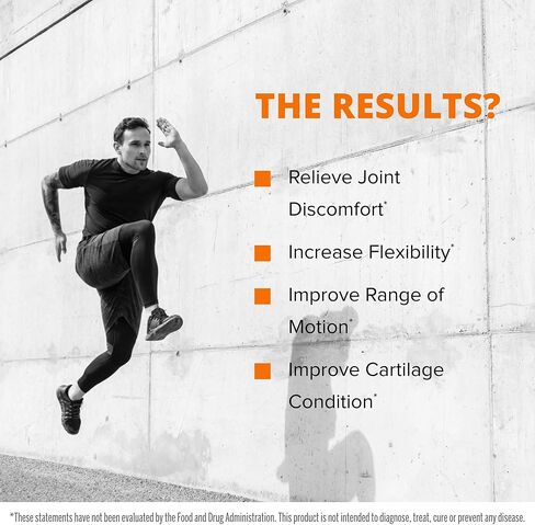 Biosil On Your Game - 60 كبسولة نباتية، عبوة من 2 - مع مركب ch-OSA الحاصل على براءة اختراع - زيادة إنتاج الكولاجين لتخفيف آلام المفاصل والمرونة ونطاق الحركة - خالية من الكائنات المعدلة وراثيًا - 120 حصة إجمالية in Kuwait