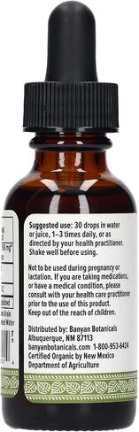 مستخلص بانيان بوتانيكالز شاتافاري السائل - مستخلص جذر شاتافاري العضوي - مهدئ، تبريد، يدعم التجديد، يعزز الطاقة والحيوية* - 1 أونصة سائلة - نباتي غير معدّل وراثيًا من مصادر مستدامة in Kuwait