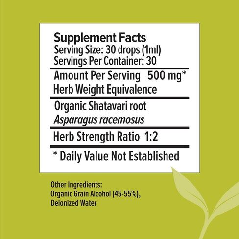 مستخلص بانيان بوتانيكالز شاتافاري السائل - مستخلص جذر شاتافاري العضوي - مهدئ، تبريد، يدعم التجديد، يعزز الطاقة والحيوية* - 1 أونصة سائلة - نباتي غير معدّل وراثيًا من مصادر مستدامة in Kuwait