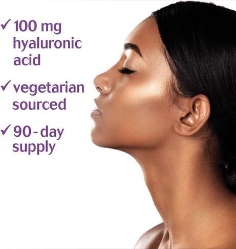 Bluebonnet Nutrition Hyaluronic Acid, Best for Hair, Skin, Nails, Skin Hydration, Beauty Nutrient, Non GMO, Gluten Free, Soy Free, Milk Free, 90 Softgels, 90 Servings in Saudi Arabia