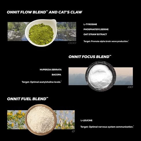 ONNIT Alpha Brain (360ct) - Premium Nootropic Brain Supplement - Focus, Concentration & Memory - Alpha GPC, L Theanine & Bacopa Monnieri in Kuwait