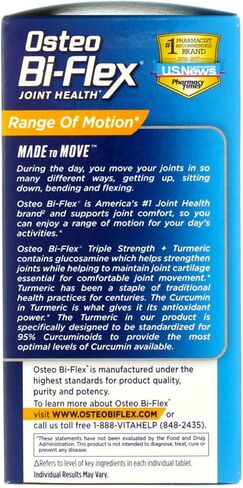 Osteo Bi-Flex Triple Strength + Turmeric, 80 Count (Pack of 2) in Kuwait