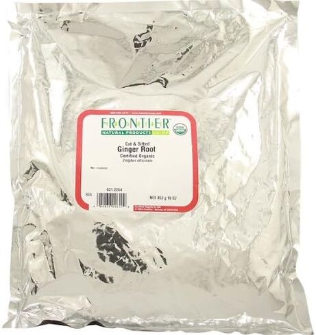 Frontier Cut and Sifted Certified Natural Products Bulk Ginger Root, 16 Ounce in Saudi Arabia