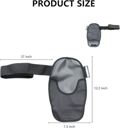 غطاء حقيبة الفغرة مقاوم للماء، غطاء حقيبة فغر القولون مع حزام عالمي قابل للتعديل أغطية أكياس الفغرة لحقيبة الفغرة البولية لوازم الفغرة للنساء والرجال in Kuwait