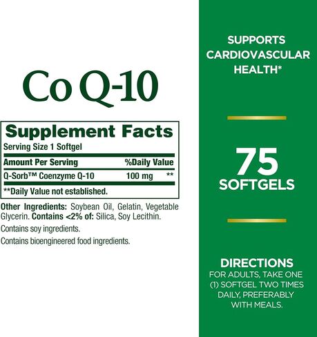 Nature's Bounty CoQ10, Rapid Release Softgels, 45 Count in Saudi Arabia