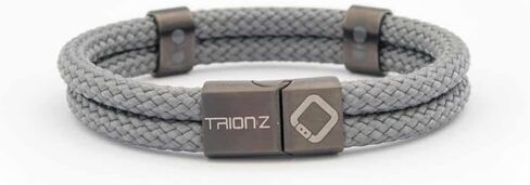 Zen Loop Duo Magnetic Field Therapy Wristband for Women & Men Featuring Patented ANSPO Technology (Black, X-Large) in Saudi Arabia