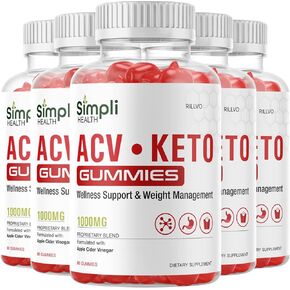 (5 Pack) Simpli Keto ACV Pills Capsules Advanced Ketogenic Formula (300 Gummies) in Kuwait