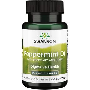 Swanson Peppermint Oil Combination 100 Sgels in Kuwait