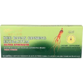 مستخلص باناكس ريد باناكس جينسينج فائق القوة من برينس أوف بيس - 10 زجاجات in Kuwait