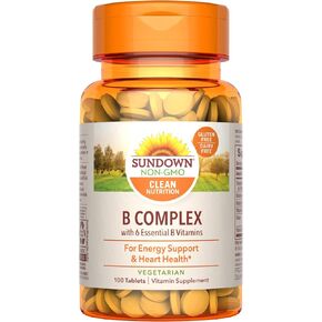 صن داون ناتشورالز مركب فيتامين بي 100% ار دي في، 100 قرص (عبوة من 3) (قد تختلف التعبئة) in Kuwait