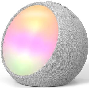 جهاز صوت العلاج بالضوء من REACHER R8 (R2 الجيل الثاني)، ضوء ليلي محيطي ديناميكي، 21 صوتًا طبيعيًا نابضًا بالحياة، جهاز صوت الطفل للنوم، ضوضاء بيضاء ووردية وبنية للبالغين والأطفال in Kuwait