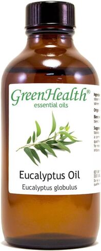 زيت الأوكالبتوس العطري - 4 أونصة سائلة - زيت عطري نقي 100% - GreenHealth in Kuwait
