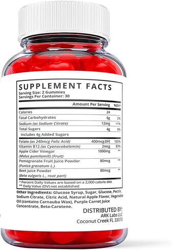 Keto Luxe - Keto Luxe Gummies - Keto Luxe ACV Gummies (1 Pack), 60 count in Kuwait