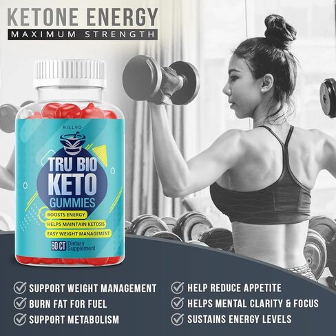 (3 Pack) TruBio Keto ACV Gummies - Advanced Formula Tru Bio Keto Gummies (180 Gummies) in Kuwait